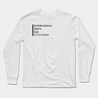 International Men's Day Long Sleeve T-Shirt